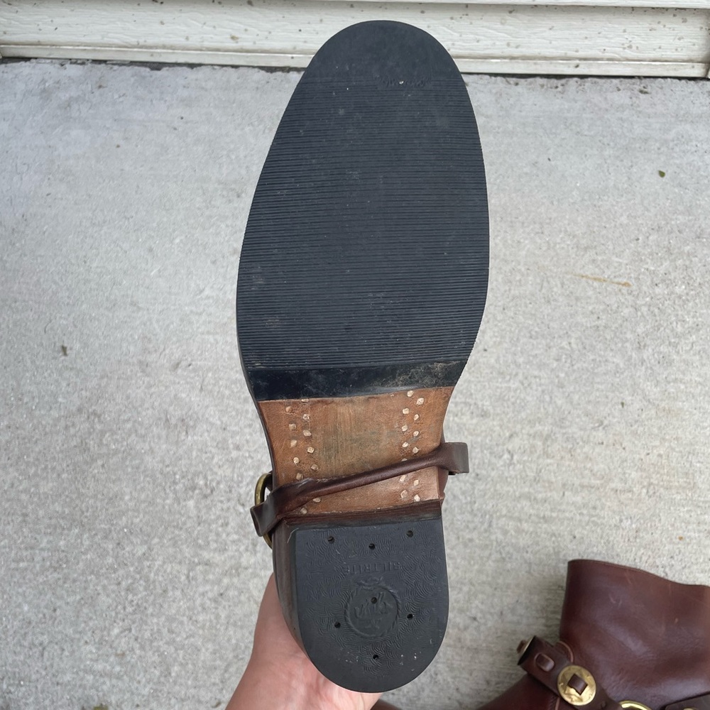 Love Jules Leather Harness Boots - Picture 6 of 16